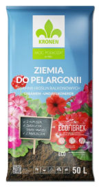 Ziemia podłoże do pelargonii i kwiatów balkonowych