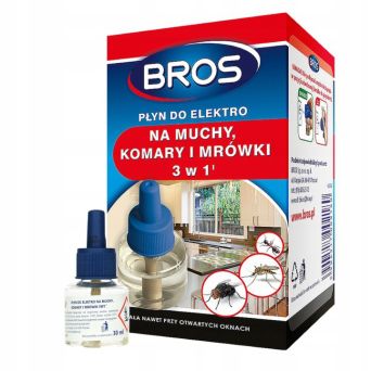 BROS PŁYN DO ELEKTRO NA MUCHY 60 NOCY 3W1