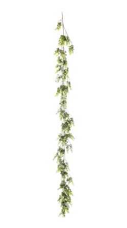 Elegancka Zielona Wisząca Sztuczna Girlanda Dekoracyjna - 154906