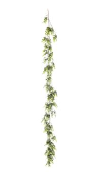 Elegancka Zielona Wisząca Sztuczna Girlanda Dekoracyjna - 154906