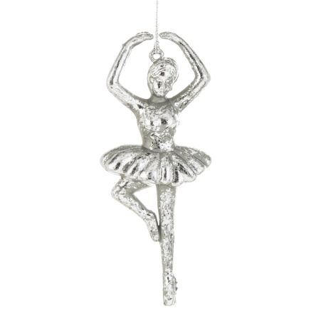 Zawieszka Srebrna Balerina - 133109