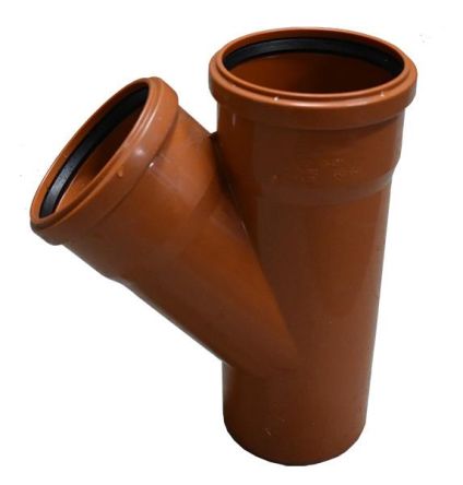 TRÓJNIK PVC 110x110/45