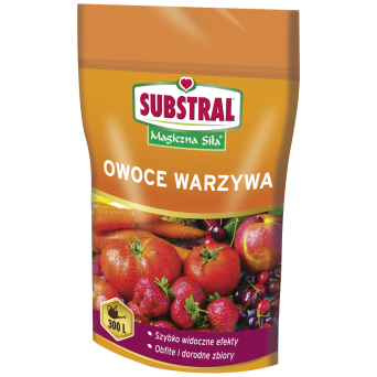 NAWÓZ MAGICZNA SIŁA DO OWOCÓW I WARZYW 300G - SUBSTRAL 