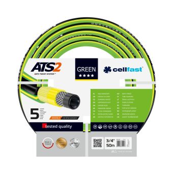WĄŻ OGRODOWY GREEN ATS 5 WARSTW 3/4" 50M 15-121 - CELL FAST