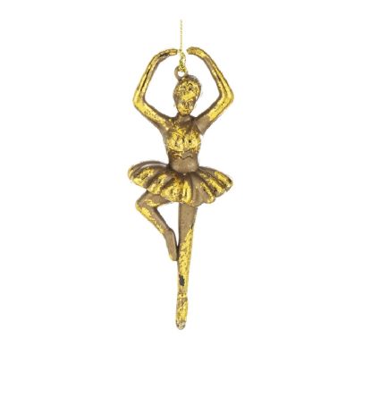 Zawieszka Złota Balerina - 133108