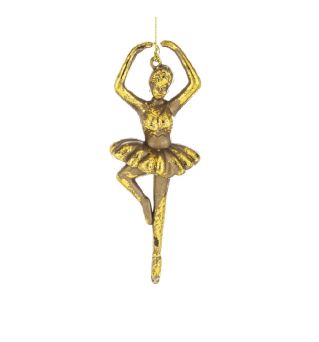 Zawieszka Złota Balerina - 133108