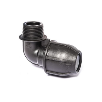 KOLANO PE 25-1/2" GWINT ZEWNĘTRZNY (M) PN16 - FISH