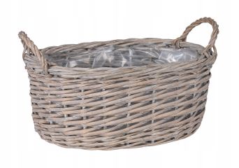 Owalny Koszyk z Folią i Uchwytami - HD-321.M - 49967