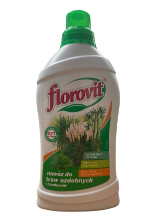 NAWÓZ PŁYNNY DO TRAW OZDOBNYCH I BAMBUSÓW 1L - FLOROVIT 