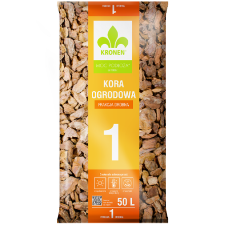 KORA OGRODOWA FRAKCJA 1 DROBNA 8-20 MM 50L - KRONEN