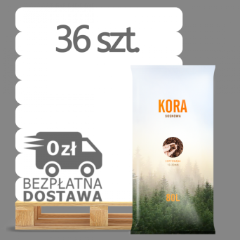 KORA OGRODOWA 10-30 MM 80L PALETA 36 WORKÓW - KRONEN