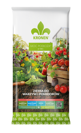 ZIEMIA BIO - PODŁOŻE DO WARZYW, POMIDORÓW I ZIÓŁ 50L - KRONEN