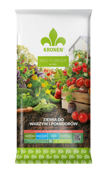 ZIEMIA BIO - PODŁOŻE DO WARZYW, POMIDORÓW I ZIÓŁ 50L - KRONEN