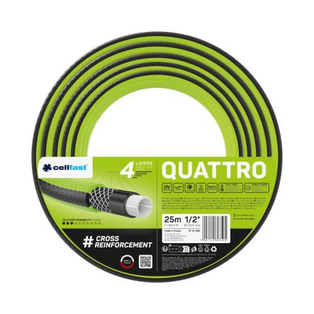 WĄŻ OGRODOWY QUATTRO 3/4'' 25M 10-075 - CELLFAST