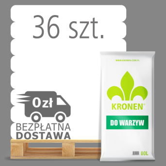 ZIEMIA PODŁOŻE DO WARZYW 80L PALETA 36 WORKÓW - KRONEN
