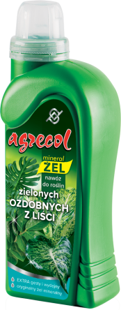 NAWÓZ MINERAL ŻEL DO ROŚLIN ZIELONYCH 0,5L - AGRECOL 