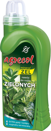 NAWÓZ MINERAL ŻEL DO ROŚLIN ZIELONYCH 0,25L - AGRECOL 