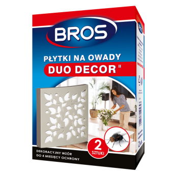 BROS PŁYTKA NA OWADY DUO-DECOR 2SZT.