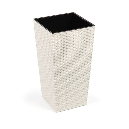 DONICZKA FINEZJA RATTAN 40X40X75 KREMOWY