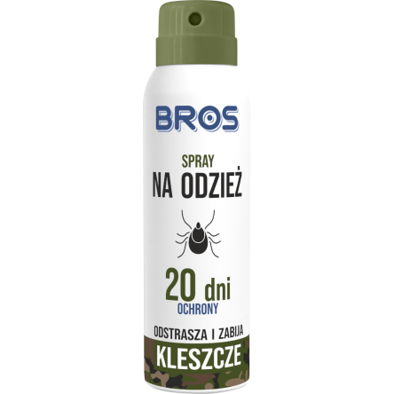 BROS SPRAY NA KOMARY I KLESZCZE MAX 90ML