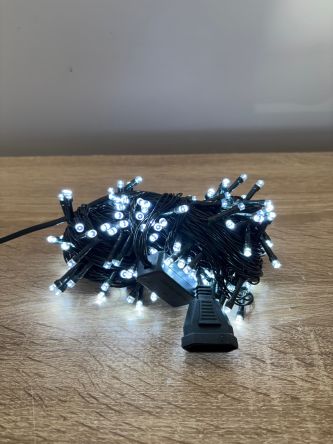 Lampki Choinkowe Wewnętrzne 200 LED ZIMNY BIAŁY LM005-2-S - VITALUX 