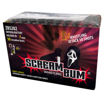 WYRZUTNIA WHISTLING ATTAC SCREAM BUM - ZBS202