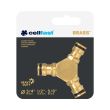 BRASS ŁĄCZNIK TRÓJNIK 52-845 - CELLFAST - 2
