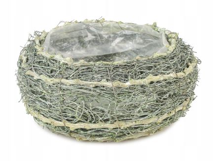 Okrągły Kosz z Trawy - GD3142.M - 50991