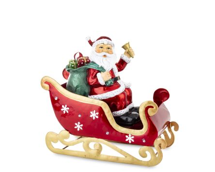 Figurka Mikołaj na Saniach LED - 172211
