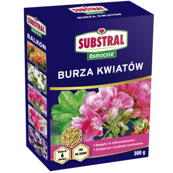 NAWÓZ OSMOCOTE BURZA KWIATÓW 300G - SUBSTRAL 