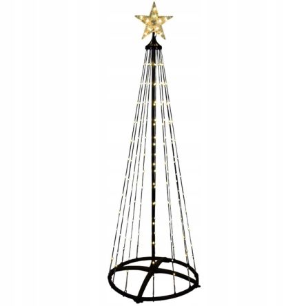 Lampki choinkowe 'choinka' - 154 LED - 154 cm - AX5380600 Koopaman