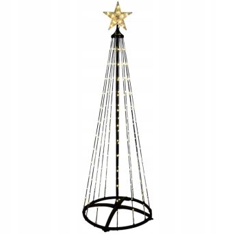 Lampki choinkowe 'choinka' - 154 LED - 154 cm - AX5380600 Koopaman