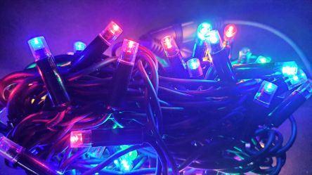 Lampki Choinkowe Zewnętrzne 200 LED MULTIKOLOR FLK02-1 - VITALUX 