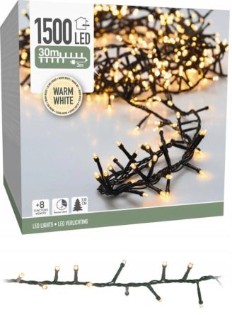 Lampki choinkowe 'Micro Cluster' 1500 LED - AX8560160 Koopman